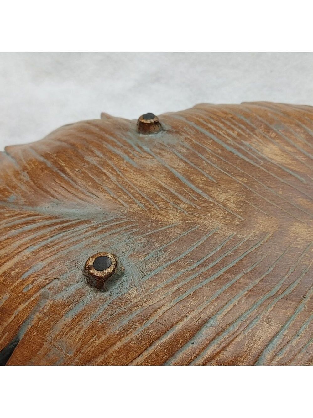 PartyLite Sculpted Leaf Pillar Garden Tray - Retired - Picture 7 of 9
